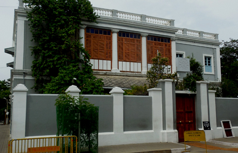 Sri Aurobindo Ashram famous landmarks in pondicherry